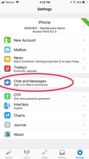 thông báo biến động giá